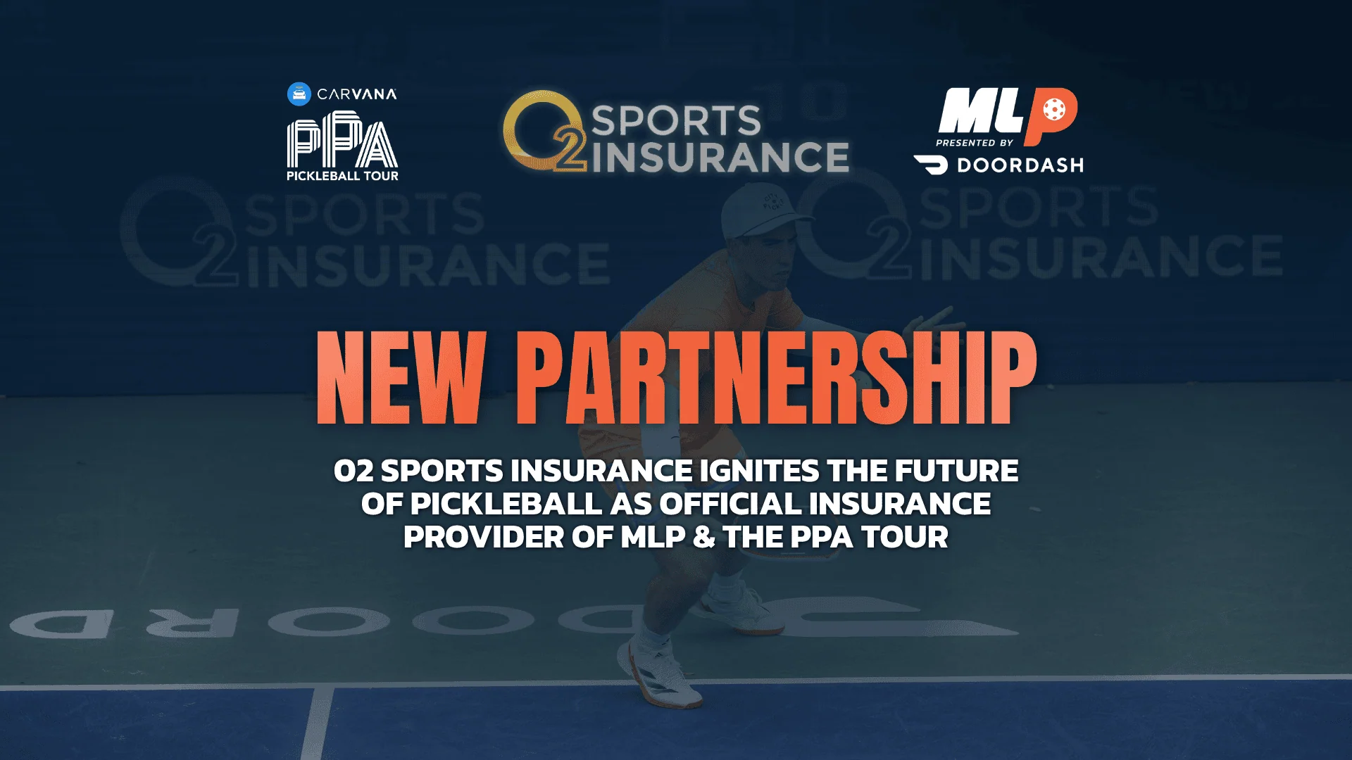 Official Pickleball Insurance Provider for MLP & PPA Tour.