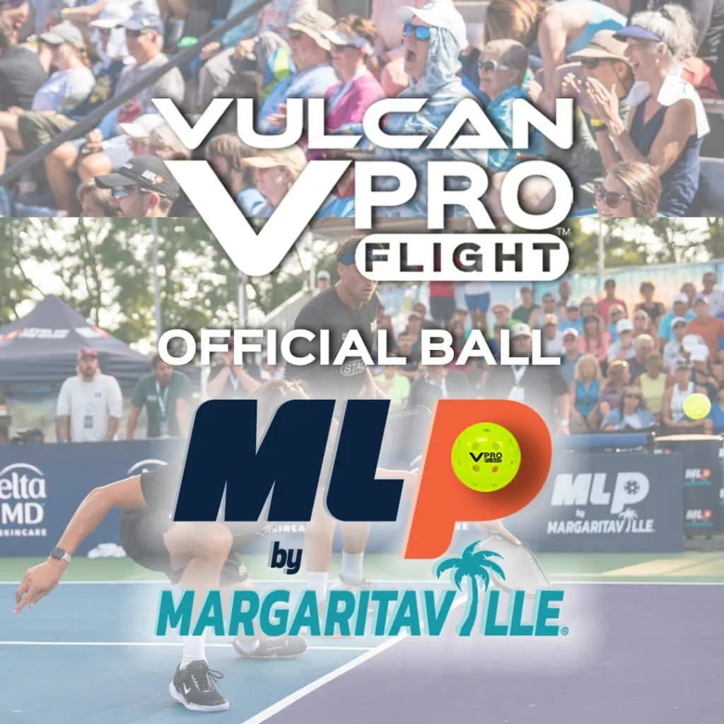 Major League Pickleball Announces Vulcan as League’s Official Ball