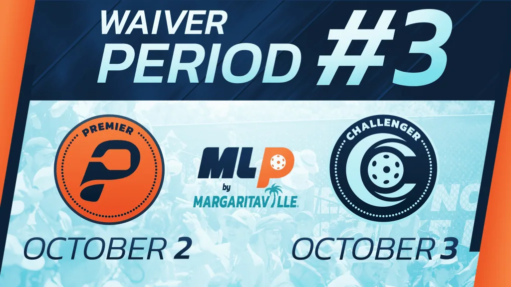 MLP Announces Pick Order and Live Results for Waiver Period 3
