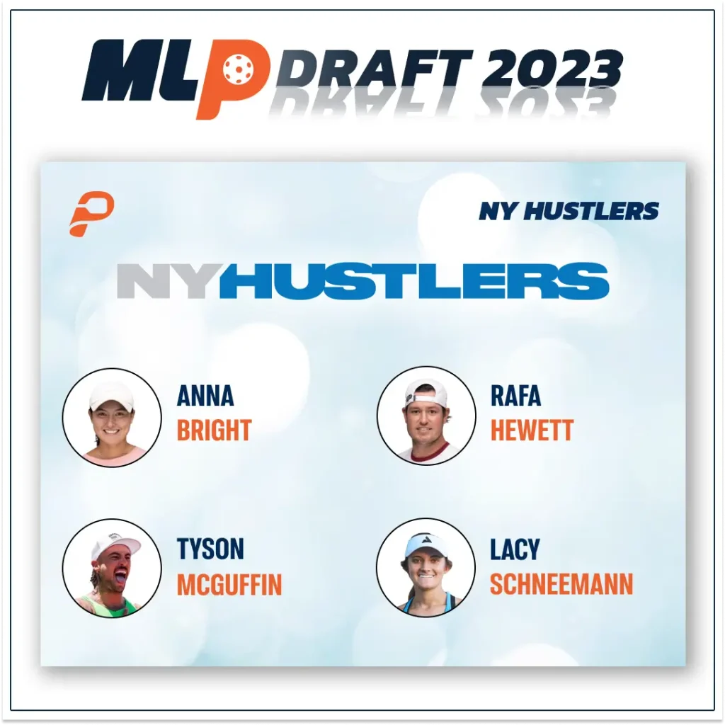 New York Hustlers MLP Draft 2023