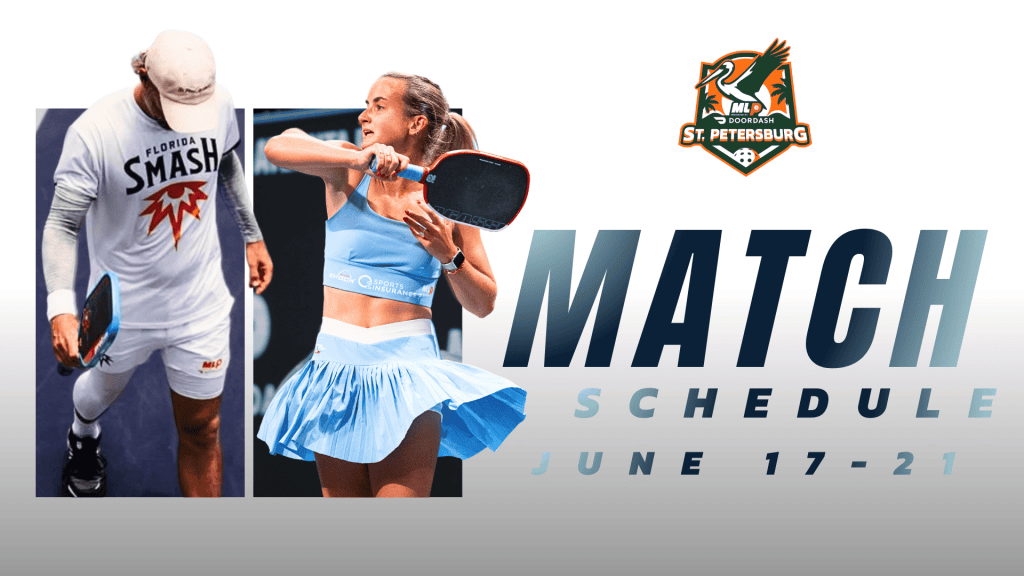MLP ST. PETERSBURG MATCH SCHEDULE RELEASED