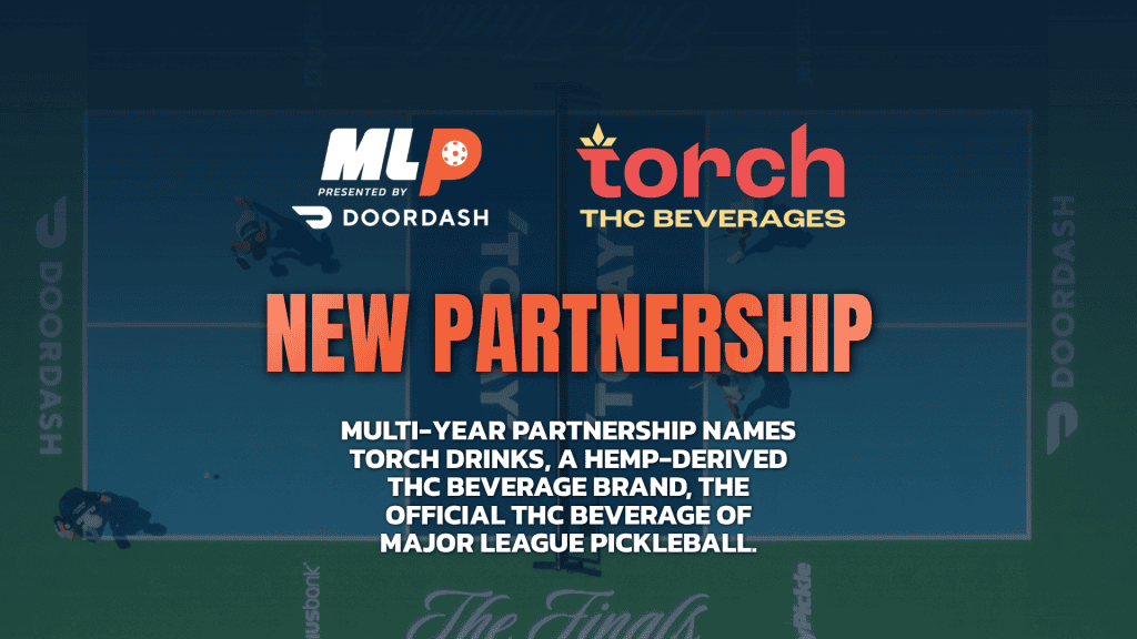 Torch Beverages Named Official THC Beverage of Major League Pickleball