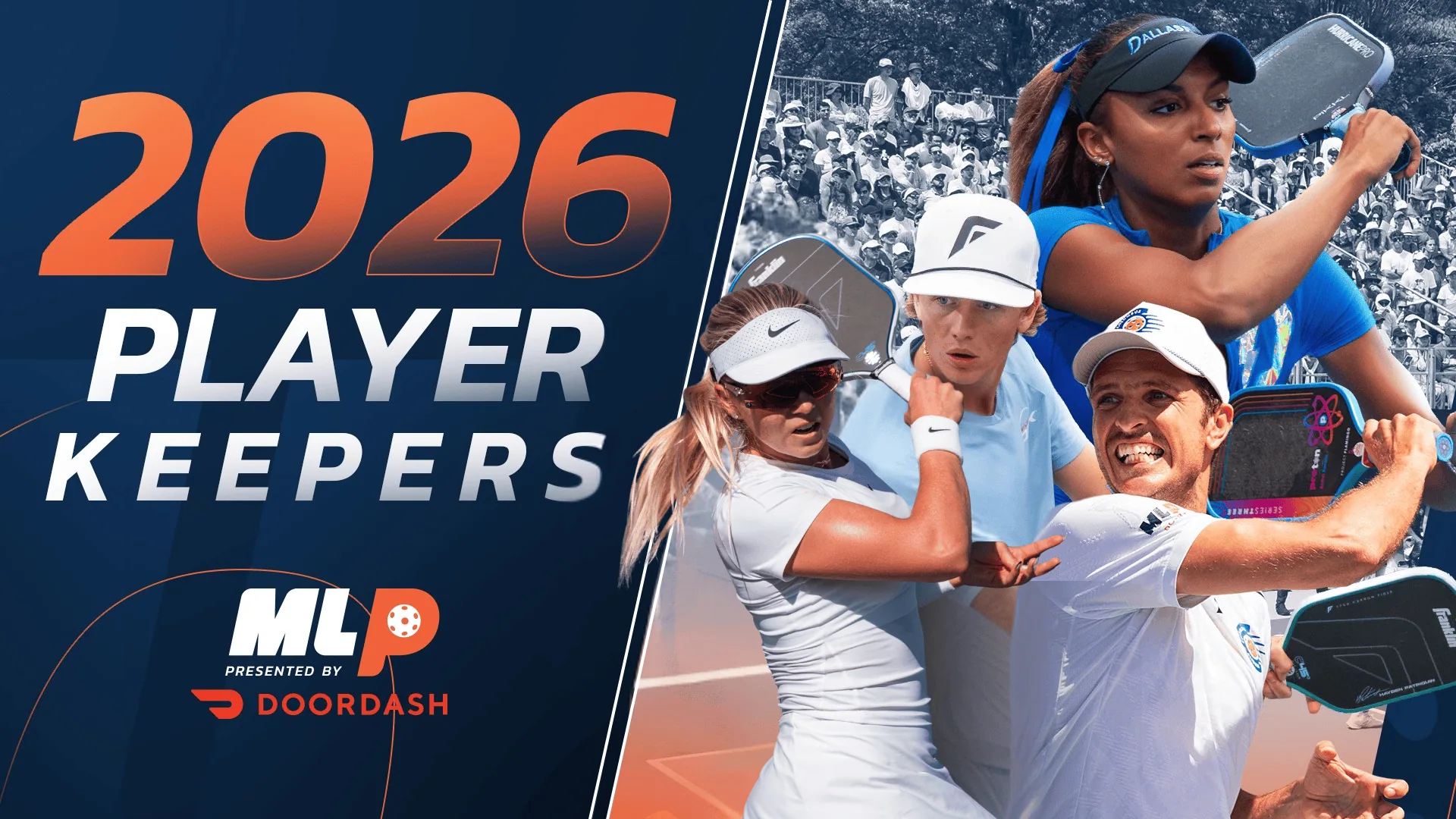 Top players selected for Major League Pickleball 2026 season.