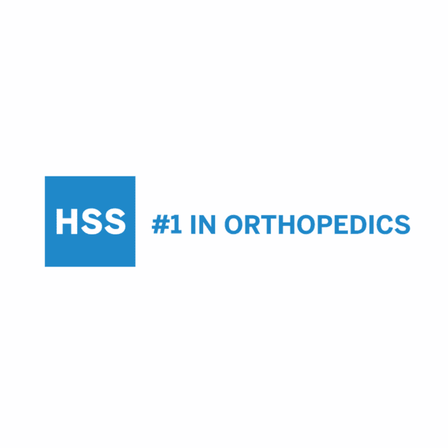 HSS logo with "#1 in Orthopedics" for pickleball sports injuries.