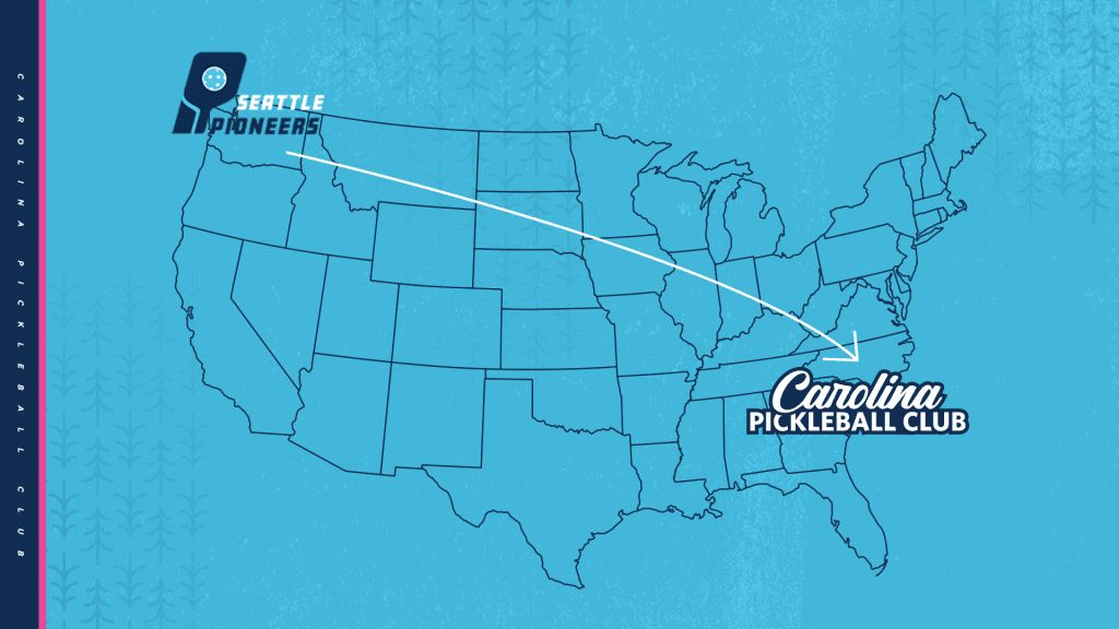 MLP’s Seattle Pioneers Rebrand as the Carolina Pickleball Club